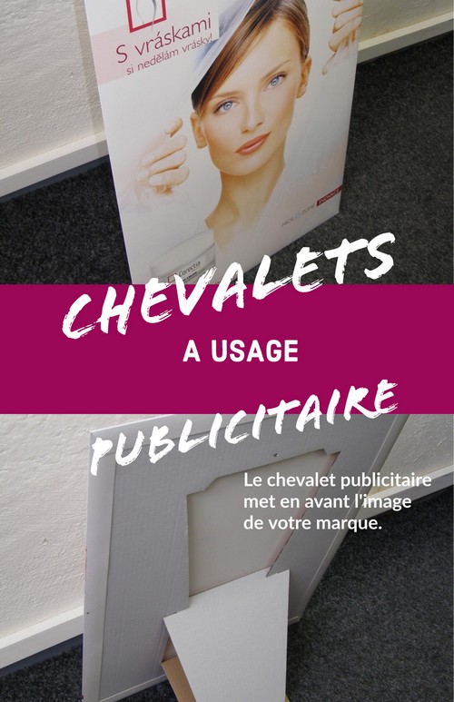 chevalet publicitaire : l'affichage de votre marque  Chevalet publicitaire : usages et définitions chevalet